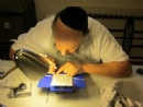Mezuzah Campaign-Scribe @ Chabad